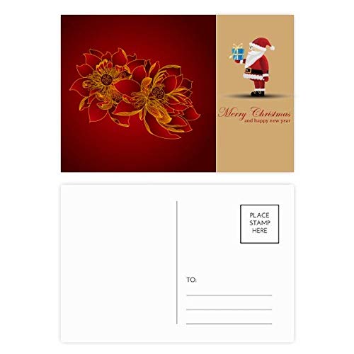 Cartes postales lotus rouge pour invitations et correspondance créative