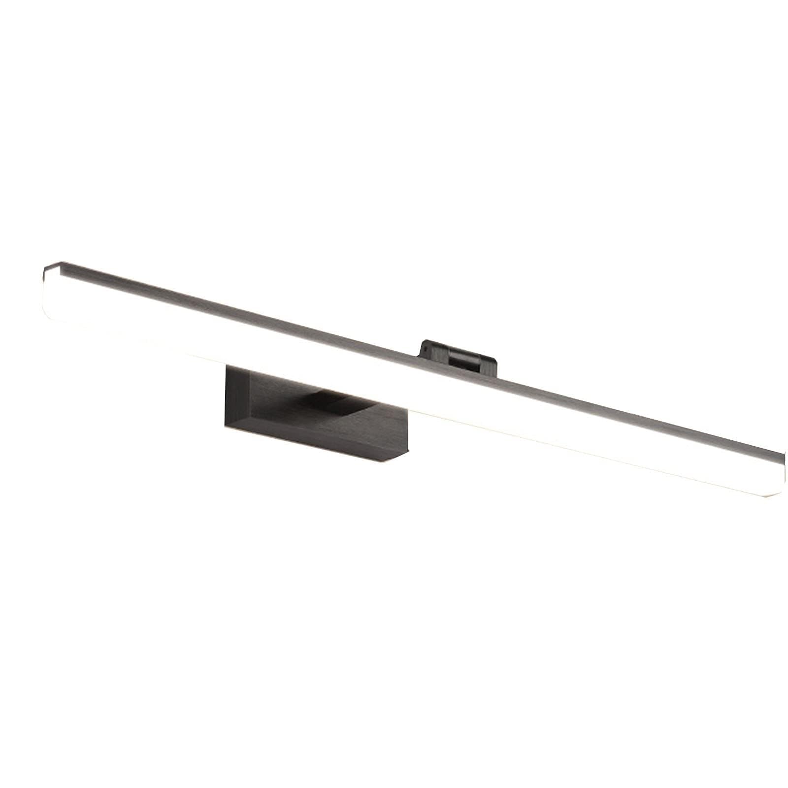 JYBNBBE 16W LED Bathroom Mirror Light, 5500K Cold White Vanity Light, Adjustable Wall Lamp for Bathroom, Bedroom, Makeup