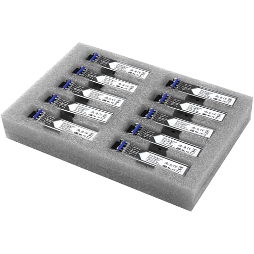 Image of StarTech Cisco GLC-LH-SMD Compatible SFP Module, 1GbE (GLCLHSMD10ST)