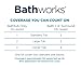 Bathworks Quick-Dry Roll-On Refinishing Kit - 22 fl oz, High Gloss White, Complete DIY System with Tools & Non-Slip Additive - Faster 12-Hour Dry Time for Bathtubs, Tile, Sinks & Showers