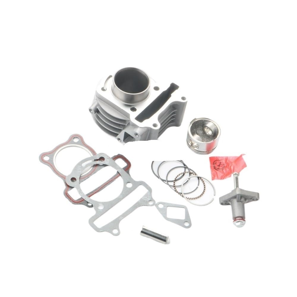 Kit cylindre et piston 60cc 44mm pour scooter et motos 4 temps 50cc