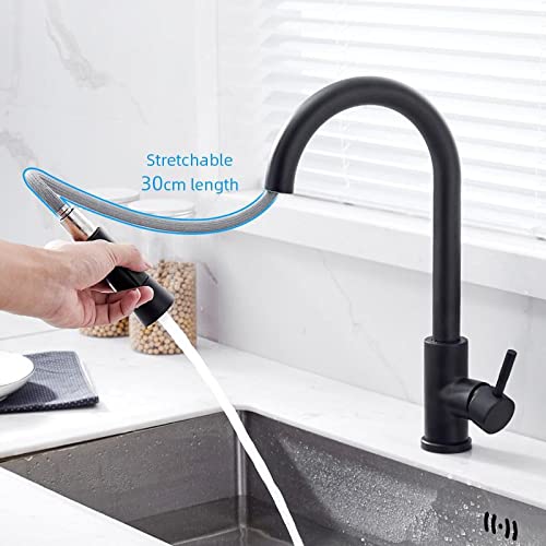 Robinet de cuisine à capteur de pression intelligent avec rotation 60°