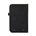 GMYLE(R) Black PU Leather Slim Folio Magnetic Flip Stand Case Cover with Sleep/Wake Function for Barnes & Noble Nook HD 7