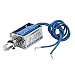 New Lon0167 JF0730B DC12V 300mA Linear Pull Type Open Frame Solenoid Electromagnet(JF0730B DC12V 300mA Lineare Zugform Elektromagnet mit offenem Rahmen