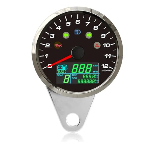 h 85mm GPS Xs[h[^[ 0-299KM/H MPH 0-12000RPM ^R[^[ gbv Ih[^[ MA N-6  oCN 9-32Vp fW^Q[W