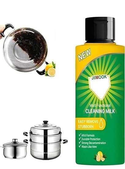 100 ml All Purpose Powerful Multifunctional Concentrated Cleansing Lotion, Strong Decontamination, Floor Cleaner for Mopping Home, Bathroom, & Kitchen, Cleaning Liquid for Mop & Bucket (4) 1