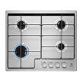 Electrolux EGS6424X piano cottura Acciaio inossidabile Incasso Gas