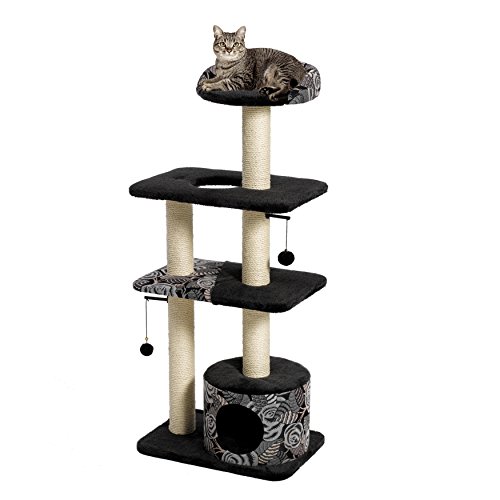 MidWest Homes for Pets Cat Tree | Tower Cat Furniture, 5-Tier Cat Tree