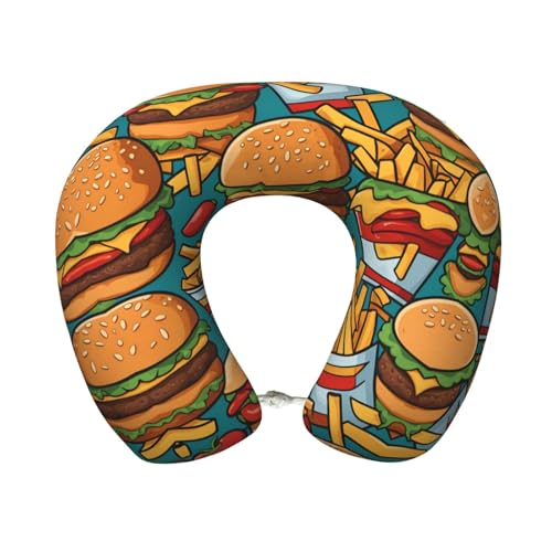 Almohada cervical espuma viscoelástica portátil miniatura 1