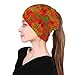 Beanie Rasta Flag Leaves Weedleaf Pattern Hedging Head Hats, Fashion Skull Hats for Girls Boys, Multifunction Large Chemo Hat Daily Hat for Walking Party, Various Styles
