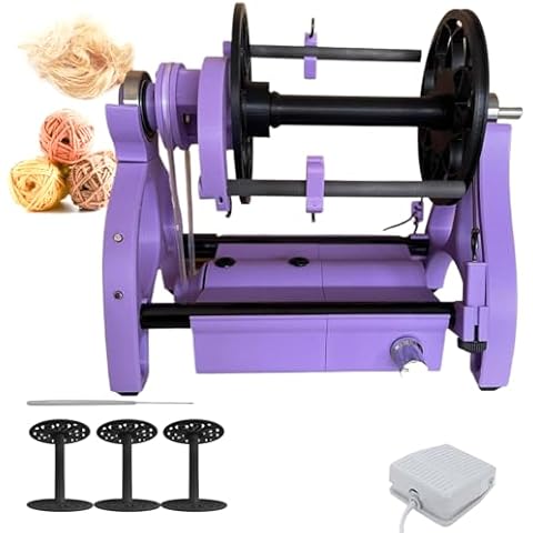 Generic Electric Yarn Spinner Kit with Foot Controller Cover
