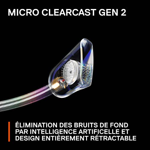 SteelSeries Arctis Nova Pro Wireless X - gaming multi-système- Haut-parleurs magnétiques en néodyme- Réduction de bruit active- Autonomie sans fil illimitée- Mic ClearCast Gen 2- PS5,PC,Switch,Mobile