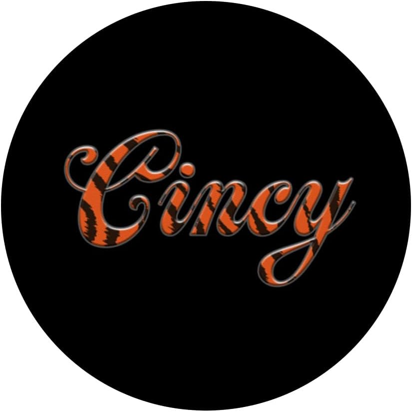 Cincy Bengal Stripes PopSockets Adhesive PopGrip - Image 3