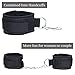 Sex Bondage Wrist & Thigh Cuffs BDSM Restraints Set, Sex Toys for Women with Adjustable Leg Straps Handcuffs for Couple Beginner SM Game Play