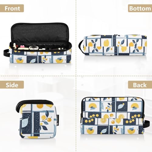 Bolsa de viaje resistente al calor Summer Marble para herramientas de cabello, tapete para planchas, rizadores y accesorios de cuidado capilar, organizador portátil miniatura 5