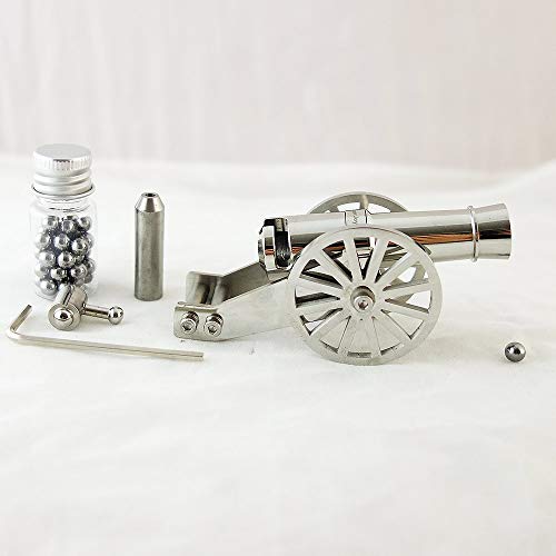 Mini modèle de canon Napoléon objet de collection militaire déco bureau métal - 4