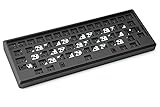 Tokyo60 Keyboard Kit V4 - HHHK-Style 60%, Hotswap Kaihua Sockets, Programmable QMK, USB-C, CNC Aluminum High-Profile Case (Black)