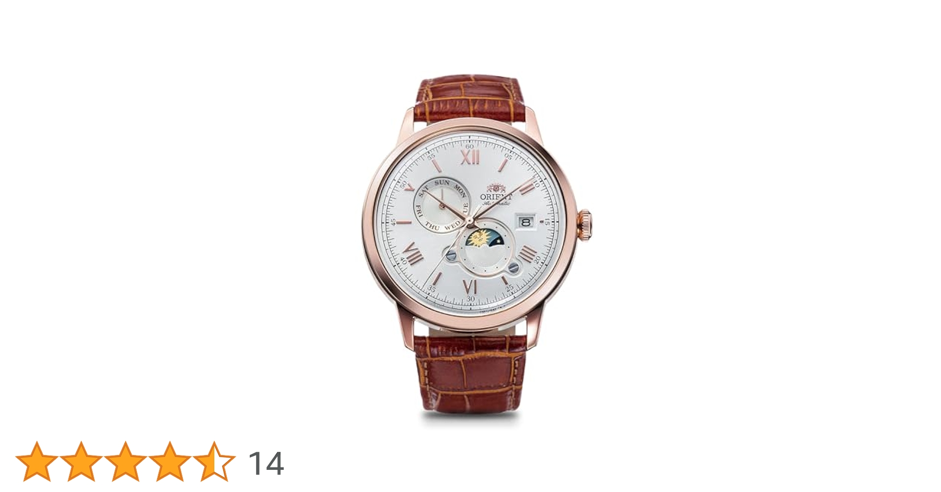 オリエント　sun&moon RN-AK0801S 新品未使用完品 Orient Bambino SUN & MOON RN-AK0801S 数量限定モデル