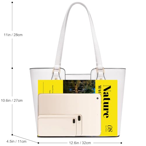 Image of CHICAROUSAL Tote Handbags Purses for Women PU Leather Womens Shoulder Bag | Large Tote Bag for Women, Shoulder Purse, Vegan Leather Purses for Women, Women's Handbags