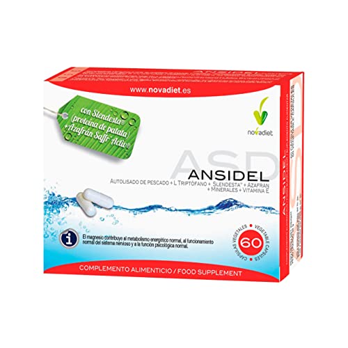 ANSIDEL: Potente antioxidante con Vitamina E de Novadiet 3 Complementos alimenticios