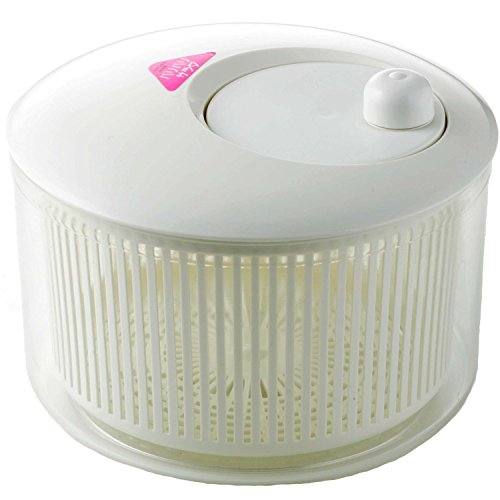 Yamaken Kogyo Vegetable Drainer, Salad Spinner, Crunchy Salad, Medium, Made in Japan