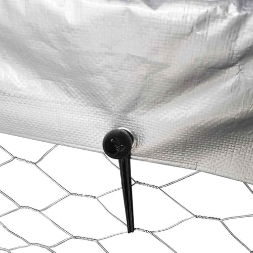 vidaXL Outdoor Hundezwinger Dach 300x300x150cm Hundekäfig Hundehaus Hundehütte