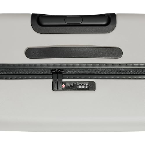 Image of Away Medium Checked Luggage, Lightweight Hard Shell Suitcase with Spinner Wheels, Durable Rolling Luggage, TSA Lock, 26 Inch, Cloud Gray