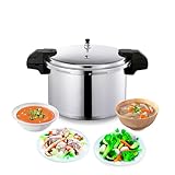 T-fal Olla Express de aluminio, con cinco sistemas de seguridad, resistente y fácil de limpiar. Excelente opción para...