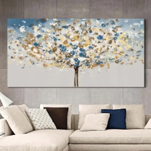 Décoration murale arbre riche style nordique pour habiller un grand salon