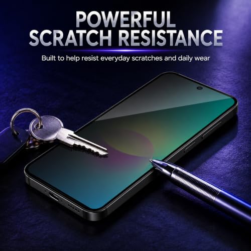 Image of FIRST MART Privacy Tempered Glass for Samsung Galaxy A27, 2 Pack | Anti-Spy 9H Screen Protector, Edge-to-Edge, Case-Friendly, Scratch Resistant, Bubble-Free