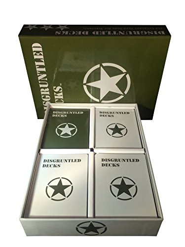 Juego de Cartas Militar para Veteranos Disgruntled Decks miniatura 3
