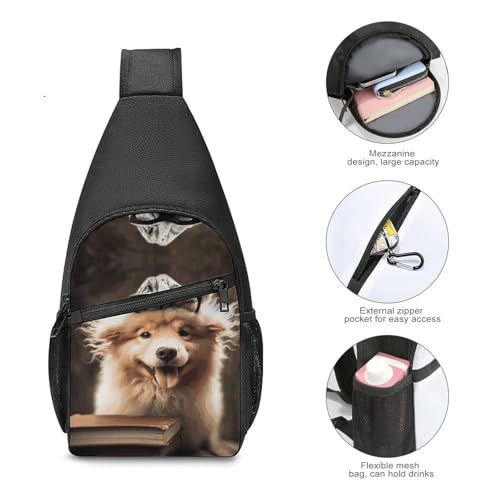Bolso cruzado deportivo para viaje y senderismo unisex miniatura 5