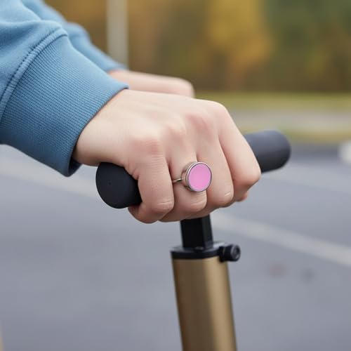 Anillo de brillo de labios con compartimento para retoque rápido de belleza 6
