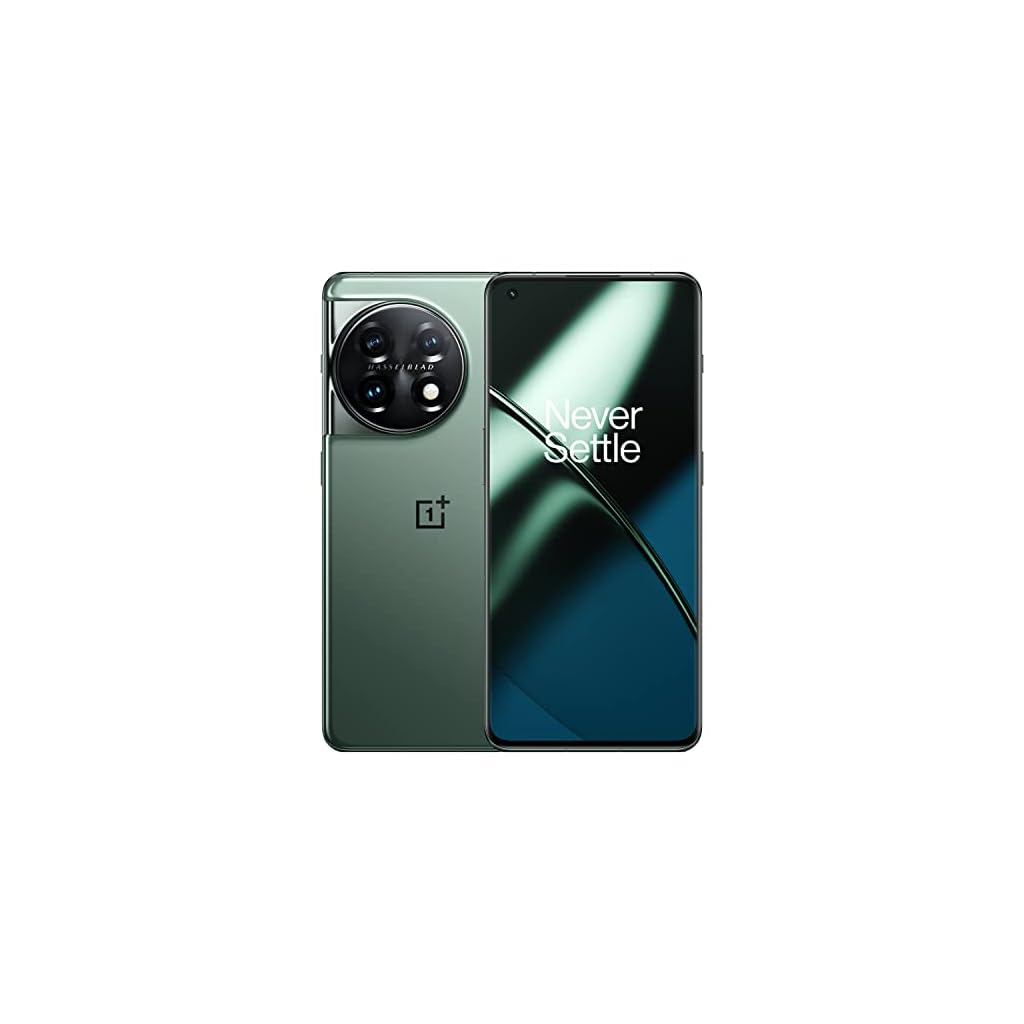 OnePlus-11-5G-16GB-RAM256GB-Dual-SIM-Eternal-Green-US-Factory-Unlocked-Android-Smartphone-5000-mAh-battery-80W-Fast-charging-Hasselblad-Camera-120Hz-Fluid-Display-4nm-Processor