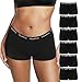Lakpoau Boxershorts Damen Baumwolle,Hipster Panties Damen Unterhosen Damen Panty aus 100% Baumwoll Schritt,Atmungsaktiv Boxershorts Unterwäsche Frauen Hotpants Damen 6er Pack 3429-BL-XL Atmungsaktiv günstig Kaufen-Lakpoau Boxershorts Damen Baumwolle,Hipster Panties Damen Unterhosen Damen Panty aus 100% Baumwoll Schritt,Atmungsaktiv Boxershorts Unterwäsche Frauen Hotpants Damen 6er Pack 3429-BL-XL