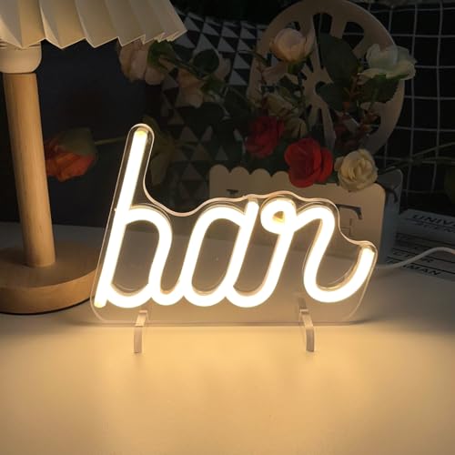 Image of Bar Table Number Neon Sign Desk Lamp Night Light Wedding Letter LED Neon Sign Wedding Table Decorations Neon Light Shop Bedroom Home Room Decor Christmas Party Warm White USB 20x14.2 CM