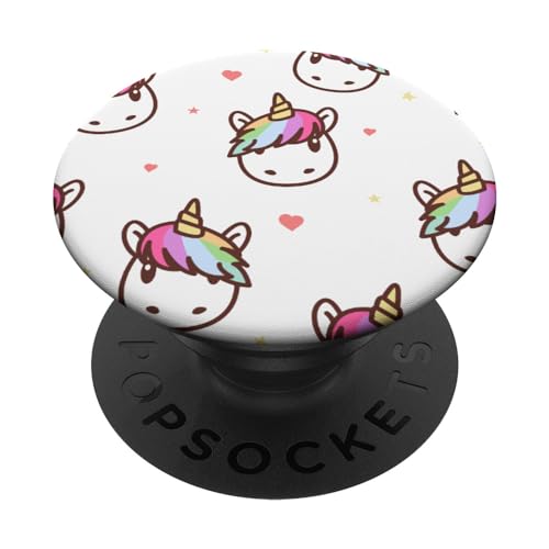 Cute Unicorn Girly Ragazze Donne PopSockets