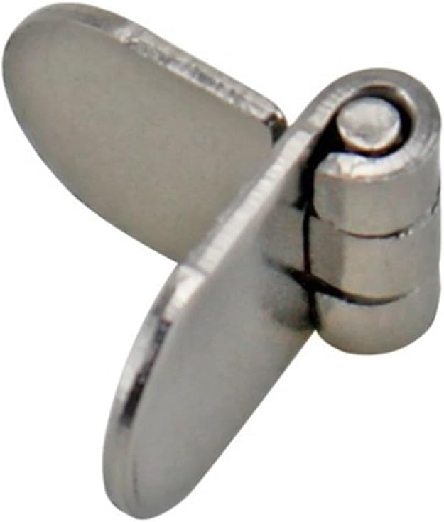 304 Stainless Steel Hardware Mini Hinge Small Cabinet Door Leaf Welding Folding Accessories 1Pcs