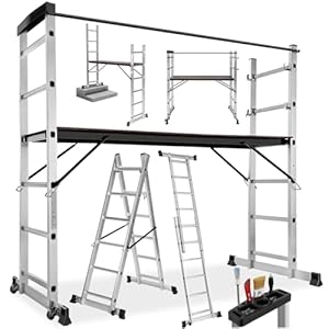 Échelle Multifonction 3 en 1 Tectake®