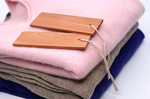 Homedo Cedar Sachets Bags, Cedar Chips For Closets And Drawers, Cedar Blocks For Clothes Storage, Cedar Wood Blocks Hanger (Cedar Hangs-50Pack) #TOP3
