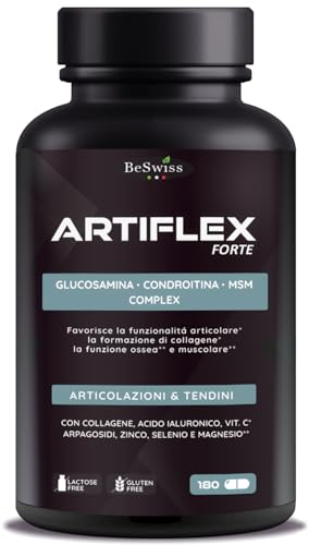 Artiflex Glucosamina Condroitina MSM 180 Cápsulas