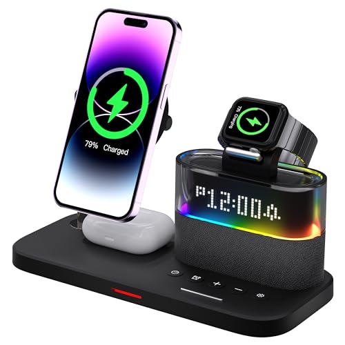 CX[d } }OlbgiPhone/Apple Watch/AirPodsɑΉ 5in1[d ڊo܂ v 铔 15W CX magsafe }Olbgiphone u[d  ȃXy[X ()