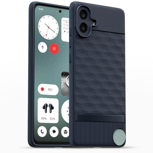Image of Outlouders Bumper Case for CMF by Nothing Phone 1 5G | Full Camera Protection | TPU Soft Flexible Shockproof Back Cover (Blue)