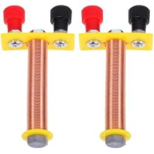 T-Shaped Solenoid Electromagnet Coil 2.55X1.25X0.59In for Physics Experiment Kit Educational Tool for Electrical Circuit Demonstrations and Student Learning