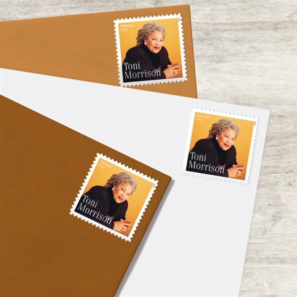 Miniatura 3 de Hoja de 20 sellos postales hechos para Toni Morrison