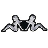Hot Leathers Mudflap Chicks Patch (5' Width x 2' Height)