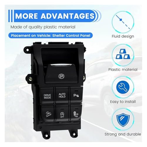Interruptor Freno Mano Hyundai Tucson Recambio Consola Central 93300D3000 4
