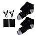 BESPORTBLE 1 Set Hot Socks USB Aa Battery Feet Warmers for Women Men Dress Socks Electric Rechargeable Battery Heated Socks Rechargeable Heated Sock Electric Socks for Men Polyester Cotton