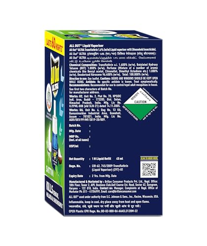 Image of All Out Sattva (Single Refill) for Insects Pack of 1