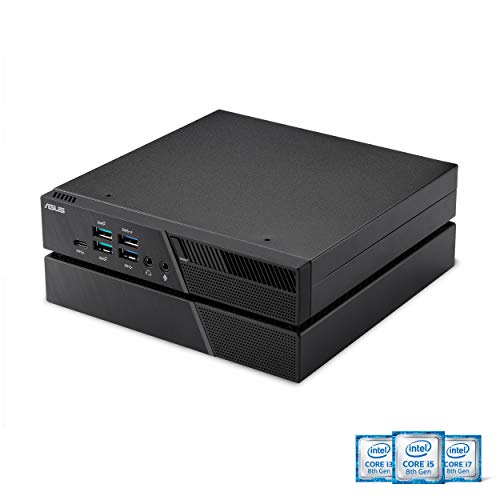 ASUS PB60G Mini PC with Intel Core i3-8100T and NVIDIA Quadro P620 Graphics Module (256GB SSD, 8GB RAM, HDMI, DisplayPort, 802.11ac Wifi, BlueTooth 5.0, Gigabit LAN, USB 3.1, VESA Mount, Windows 10 Pr